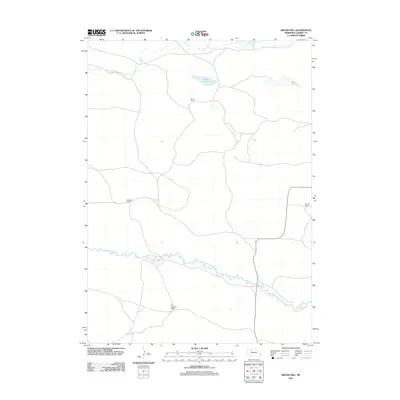 2011 Map of Brush Hill, 2011 Print
