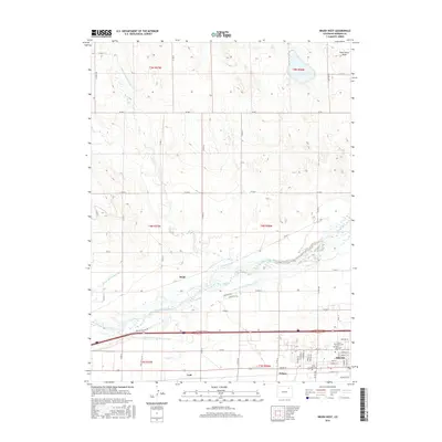 2016 Map of Brush West, 2016 Print