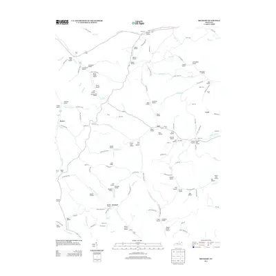 2013 Map of Brushart, 2013 Print