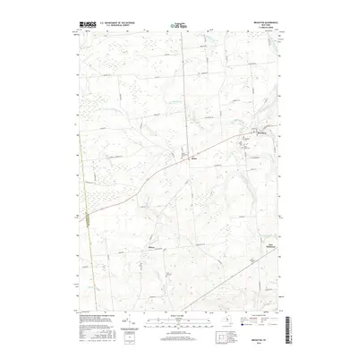 2016 Map of Brushton, 2016 Print