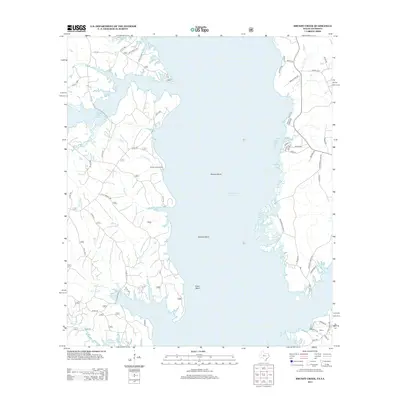 2013 Map of Brushy Creek, 2013 Print