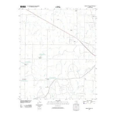 2010 Map of Brushy Mound, 2010 Print