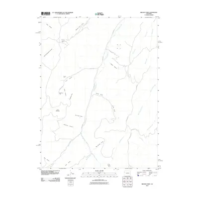 2010 Map of Brushy Point, 2010 Print