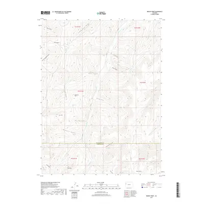 2019 Map of Brushy Point, 2019 Print
