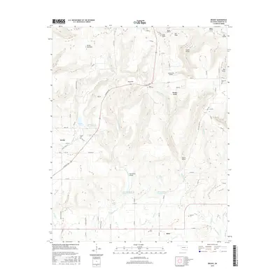 2016 Map of Brushy, 2016 Print
