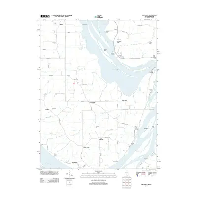 2012 Map of Brussels, 2012 Print
