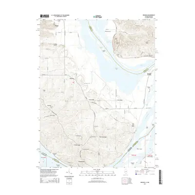 2015 Map of Brussels, 2015 Print