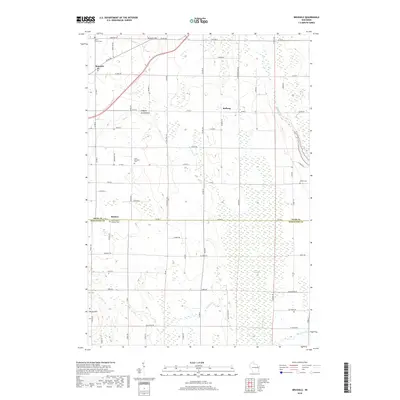 2018 Map of Brussels, 2018 Print