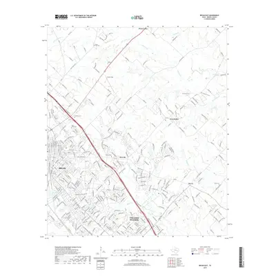 2019 Map of Bryan East, 2019 Print