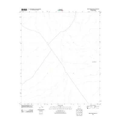 2011 Map of Bryan Mountains, 2011 Print