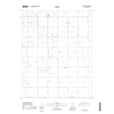 2018 Map of Bryans Corner, 2018 Print