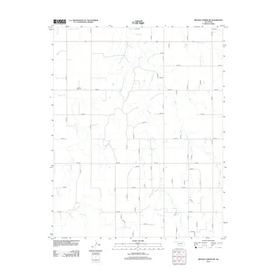 2012 Map of Bryans Corner SW, 2012 Print