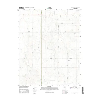 2016 Map of Bryans Corner SW, 2016 Print