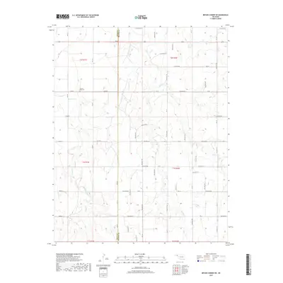 2018 Map of Bryans Corner SW, 2018 Print