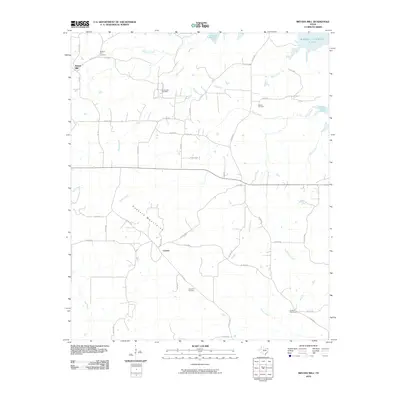 2010 Map of Bryans Mill, 2010 Print