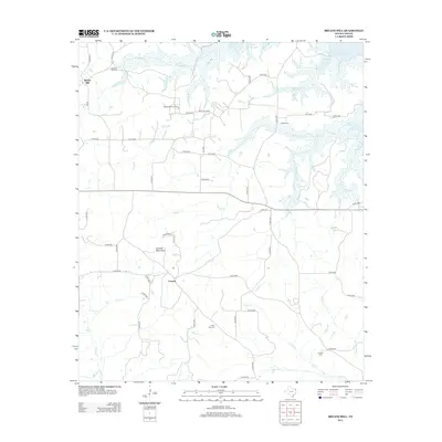 2013 Map of Bryans Mill, 2013 Print