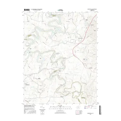 2016 Map of Bryantsville, 2016 Print