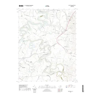 2019 Map of Bryantsville, 2019 Print