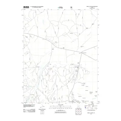 2011 Map of Bryce Canyon, 2011 Print