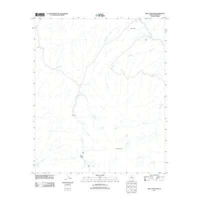 2011 Map of Bryce Mountain, 2011 Print