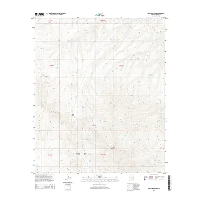 2014 Map of Bryce Mountain, 2014 Print