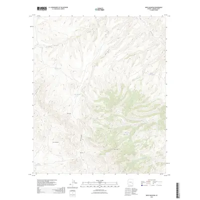 2026 Map of Bryce Mountain, 2026 Print