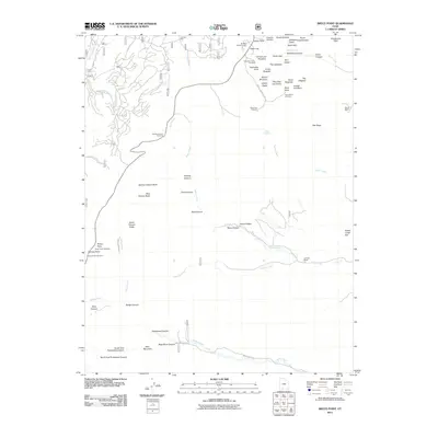 2011 Map of Bryce Point, 2011 Print