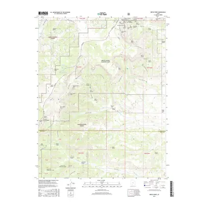 2017 Map of Bryce Point, 2017 Print