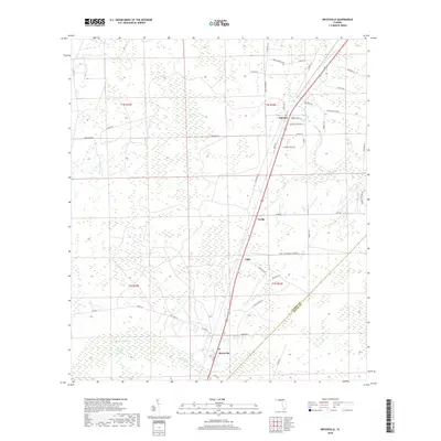 2018 Map of Bryceville, 2018 Print