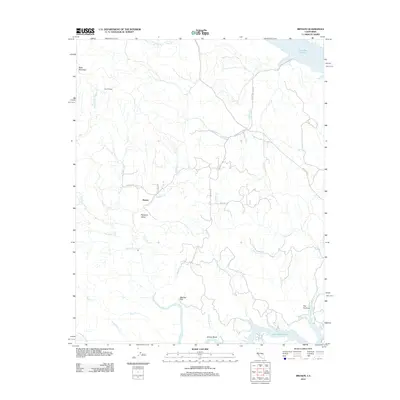 2012 Map of Bryson, 2012 Print