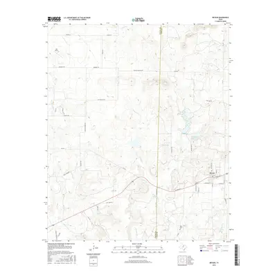 2016 Map of Bryson, 2016 Print
