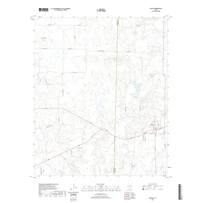 2019 Map of Bryson, 2019 Print