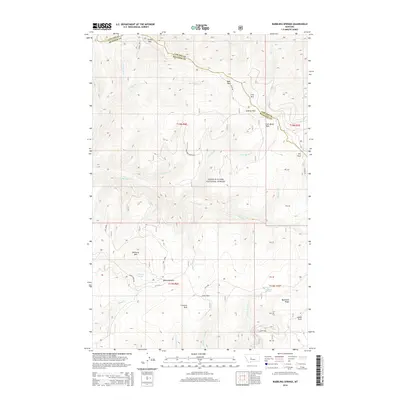 2014 Map of Bubbling Springs, 2014 Print