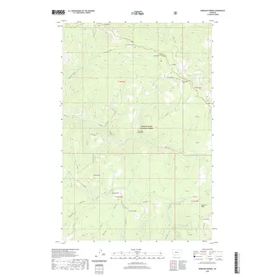 2020 Map of Bubbling Springs, 2020 Print