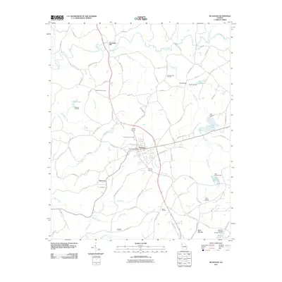 2011 Map of Buchanan, 2011 Print