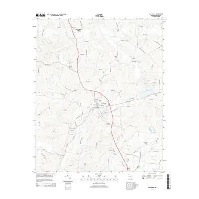 2014 Map of Buchanan, 2014 Print