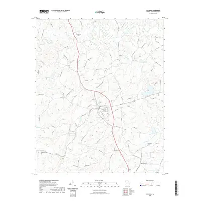 2020 Map of Buchanan, 2020 Print