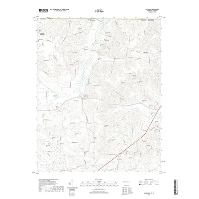 2019 Map of Buchanan, 2019 Print