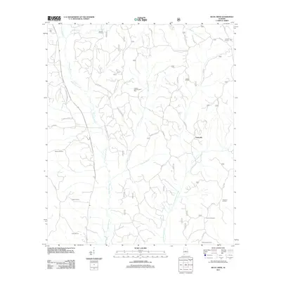 2011 Map of Buck Creek, 2011 Print