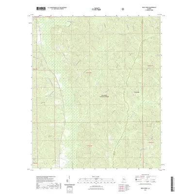 2021 Map of Buck Creek, 2021 Print