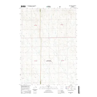 2015 Map of Buck Creek, 2015 Print