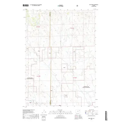 2018 Map of Buck Creek, 2018 Print