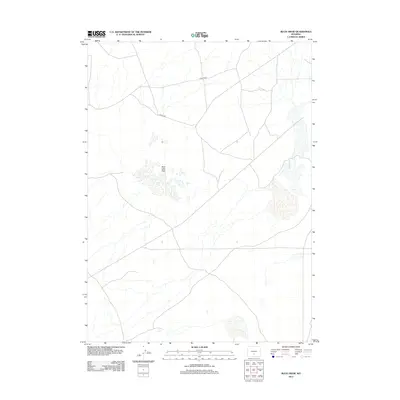2012 Map of Buck Draw, 2012 Print