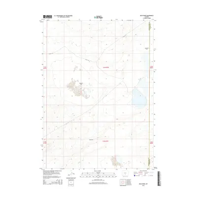 2015 Map of Buck Draw, 2015 Print