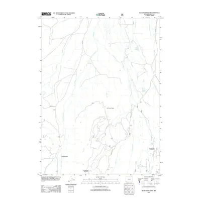 2012 Map of Buck Fever Ridge, 2012 Print