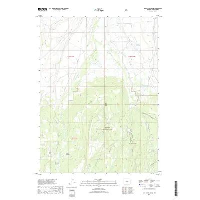 2017 Map of Buck Fever Ridge, 2017 Print