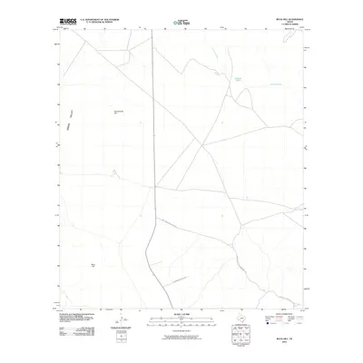 2010 Map of Buck Hill, 2010 Print