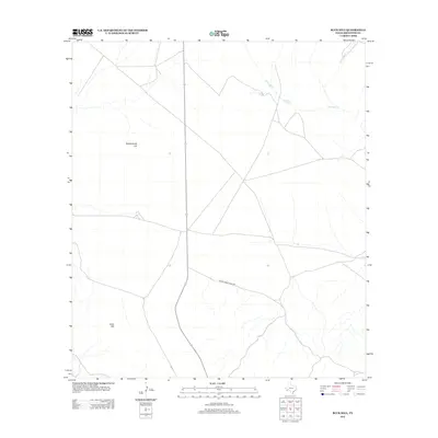 2012 Map of Buck Hill, 2012 Print