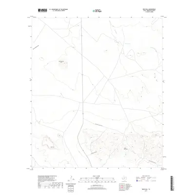 2019 Map of Buck Hill, 2019 Print