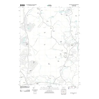 2010 Map of Buck Hill Falls, 2010 Print